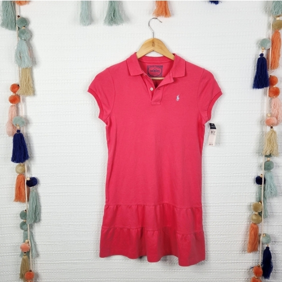 Polo Ralph Lauren Ruffle Polo Dress - Picture 1 of 4